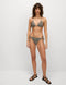 Animal Print Tie Side Bikini Bottoms